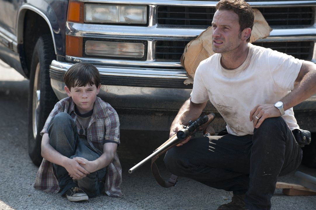 The Walking Dead : Kinoposter Chandler Riggs, Andrew Lincoln