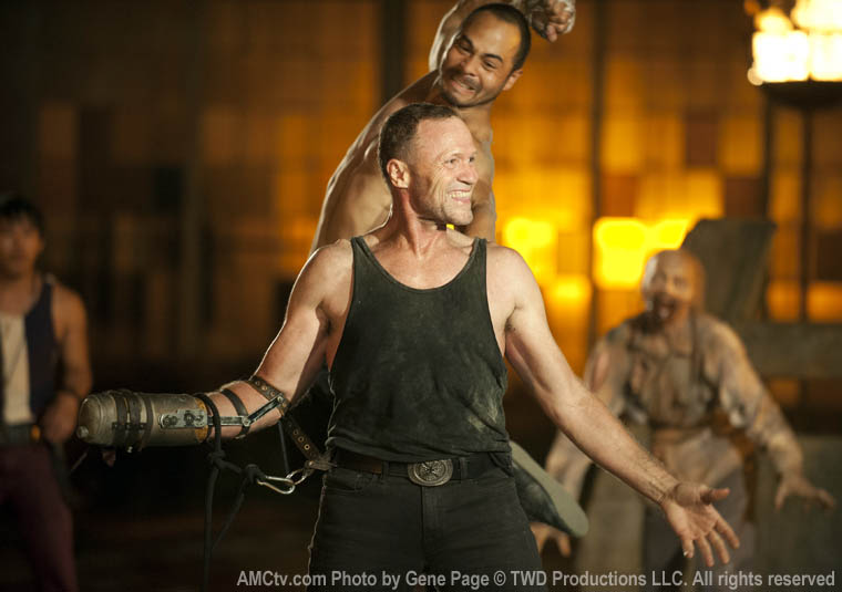 The Walking Dead : Bild Jose Pablo Cantillo, Michael Rooker