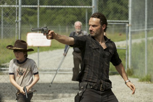 The Walking Dead : Bild Scott Wilson, Chandler Riggs, Andrew Lincoln