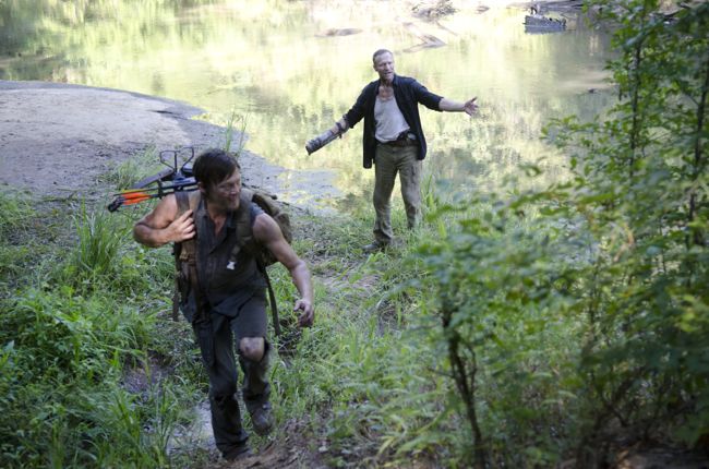 The Walking Dead : Bild Michael Rooker, Norman Reedus