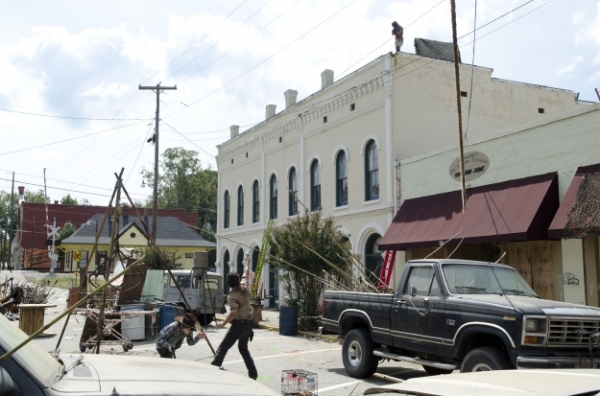 The Walking Dead : Bild Chandler Riggs, Andrew Lincoln
