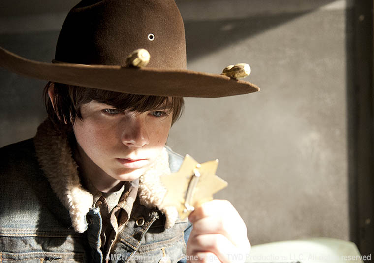 The Walking Dead : Kinoposter Chandler Riggs