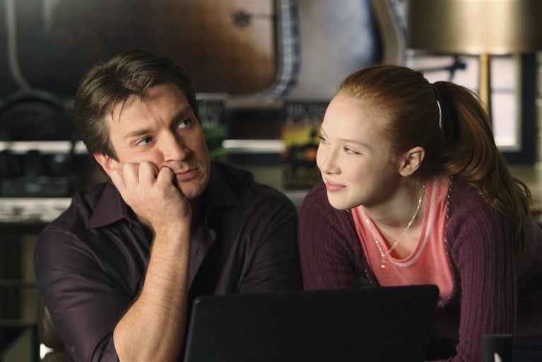 Bild Nathan Fillion, Molly C. Quinn