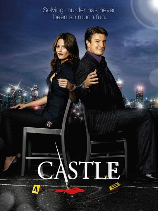 Bild Stana Katic, Nathan Fillion