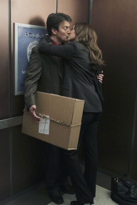 Castle : Bild Laura Prepon, Nathan Fillion