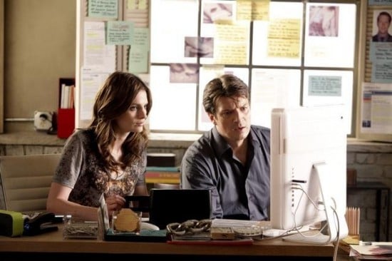 Castle : Bild Stana Katic, Nathan Fillion