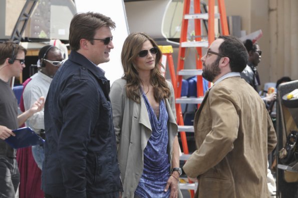 Castle : Bild P.J. Byrne, Stana Katic, Nathan Fillion