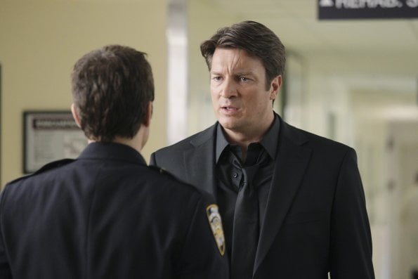 Castle : Bild Seamus Dever, Nathan Fillion