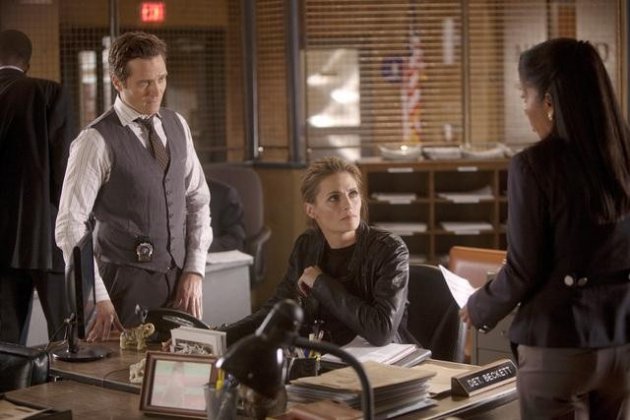 Castle : Bild Seamus Dever, Penny Johnson Jerald, Stana Katic