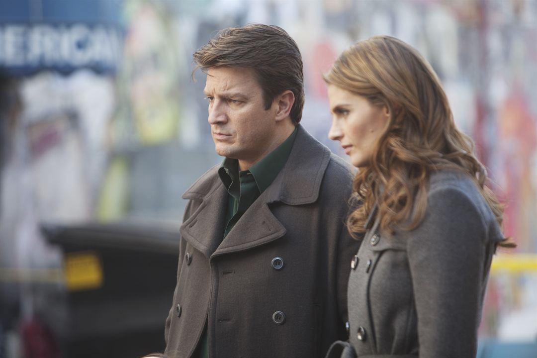 Castle : Bild Stana Katic, Nathan Fillion