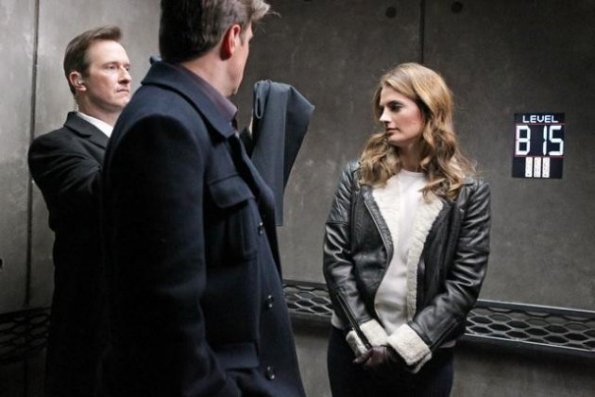 Castle : Bild Stana Katic, Nathan Fillion