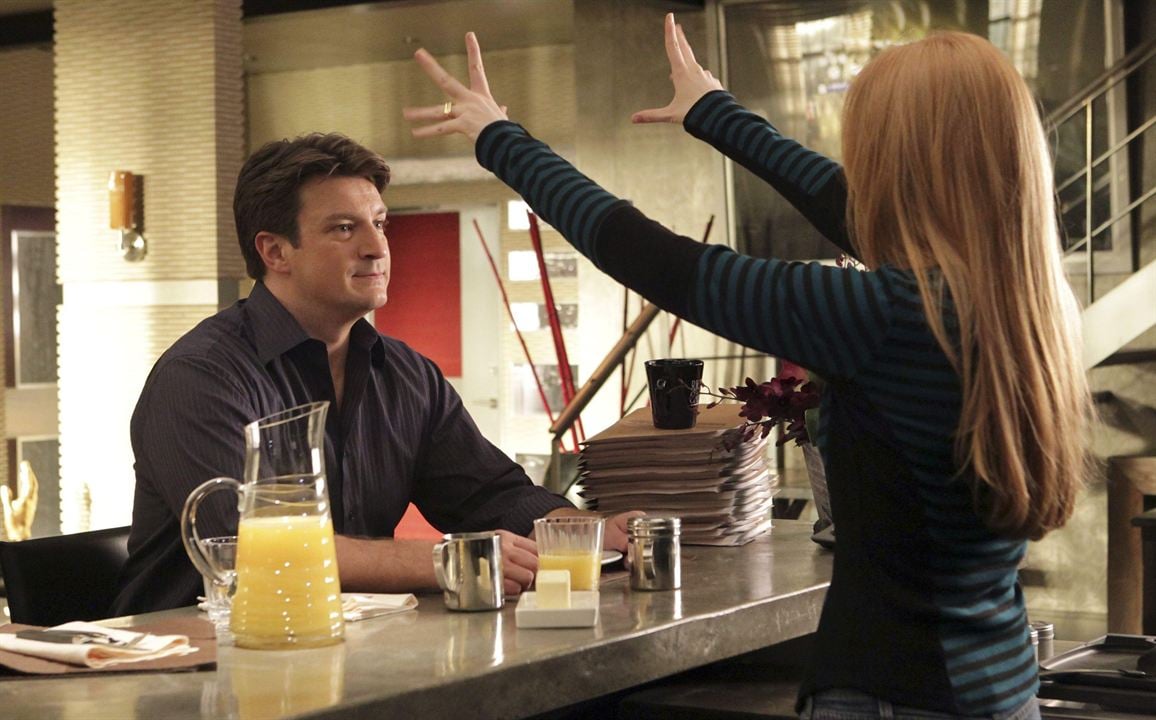 Castle : Bild Molly C. Quinn, Nathan Fillion