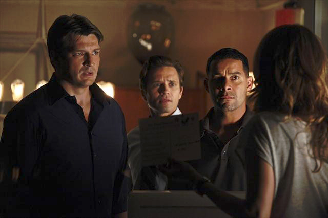 Castle : Bild Seamus Dever, Stana Katic, Jon Huertas, Nathan Fillion