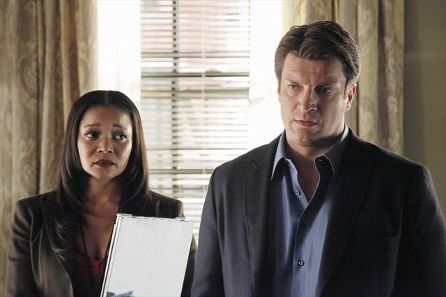 Castle : Bild Tamala Jones, Nathan Fillion