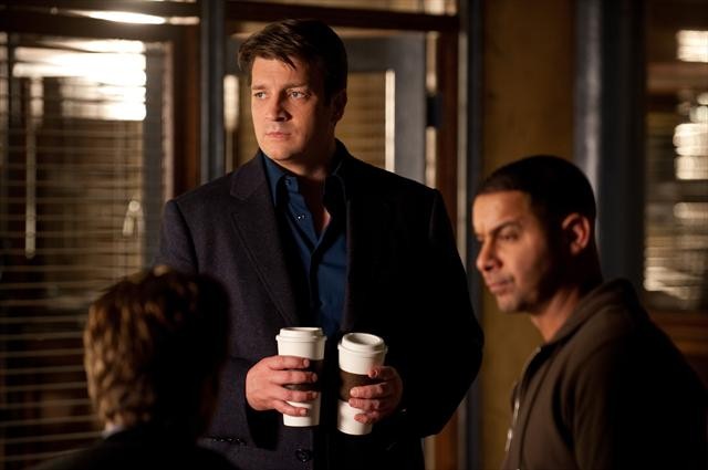 Castle : Bild Nathan Fillion, Jon Huertas