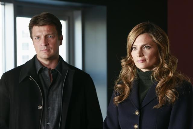 Castle : Bild Stana Katic, Nathan Fillion