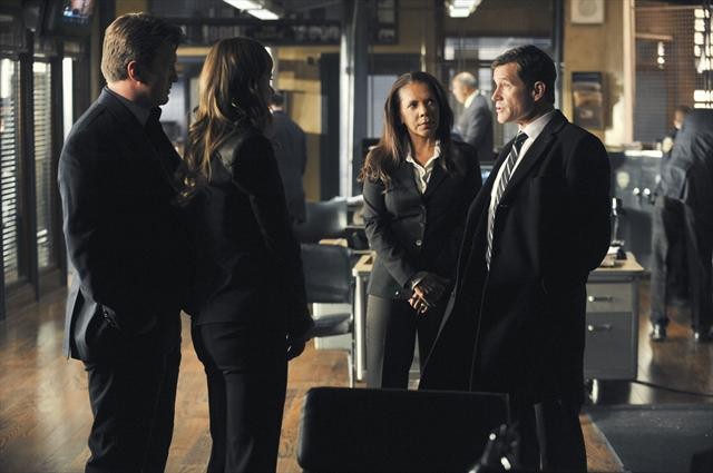 Castle : Bild Dylan Walsh, Penny Johnson Jerald, Stana Katic, Nathan Fillion