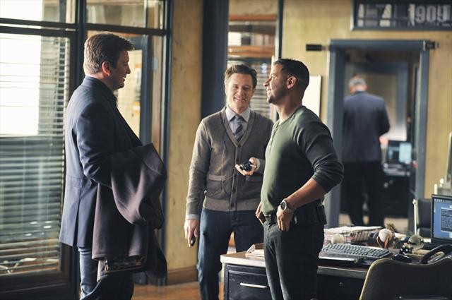 Castle : Bild Nathan Fillion, Jon Huertas, Seamus Dever