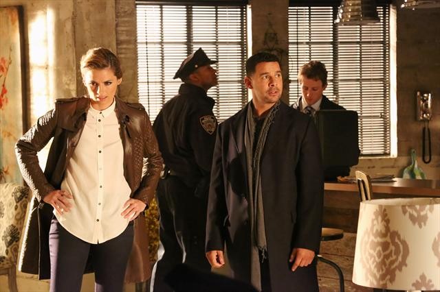 Castle : Bild Stana Katic, Jon Huertas