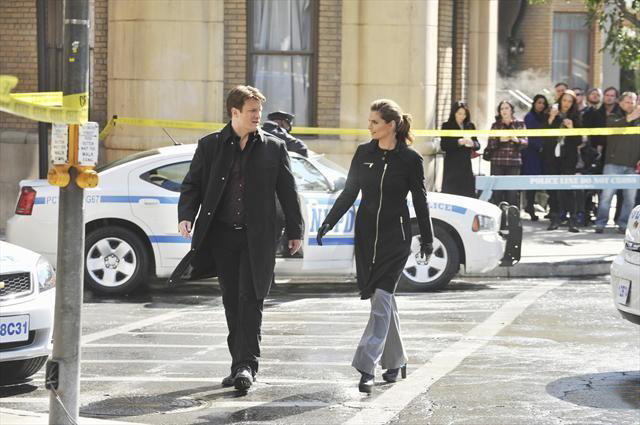 Castle : Bild Stana Katic, Nathan Fillion