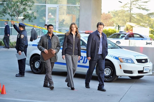 Castle : Bild Nathan Fillion, Jon Huertas, Stana Katic