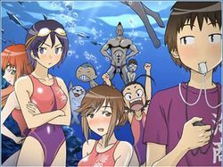 Kenko Zenrakei Suieibu Umisho : Kinoposter