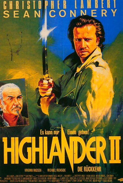 Highlander II - Die Rückkehr : Kinoposter