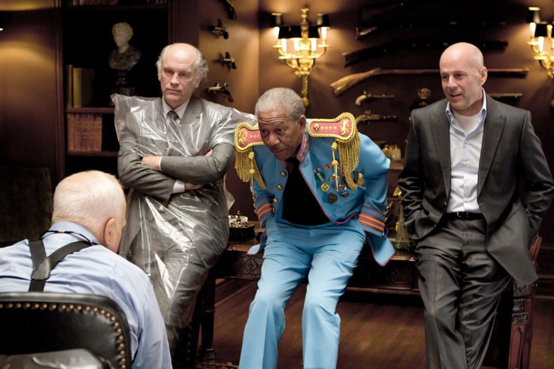 R.E.D. : Bild Morgan Freeman, John Malkovich, Bruce Willis