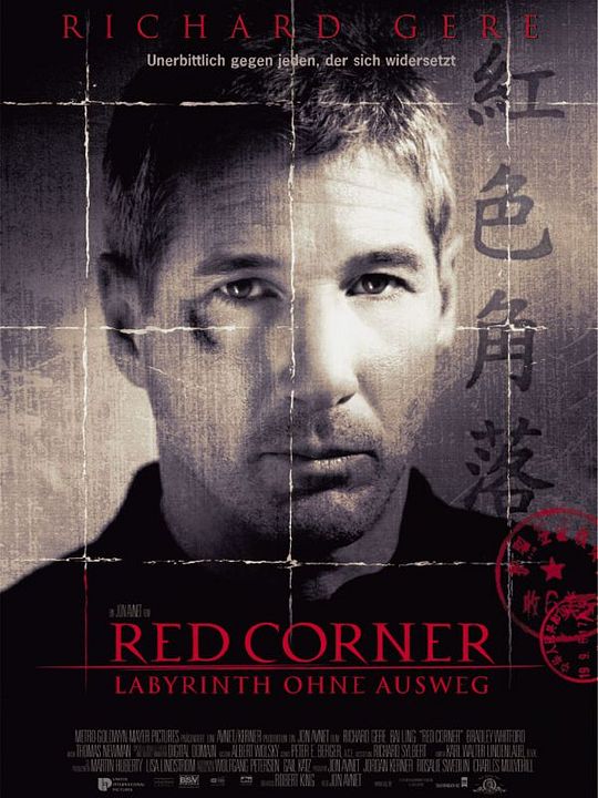 Red Corner - Labyrinth ohne Ausweg : Kinoposter