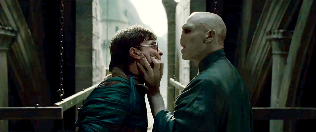 Harry Potter und die Heiligtümer des Todes - Teil 2 : Bild Ralph Fiennes, Daniel Radcliffe