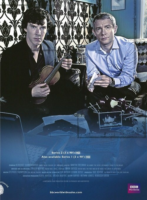 Bild Benedict Cumberbatch, Martin Freeman