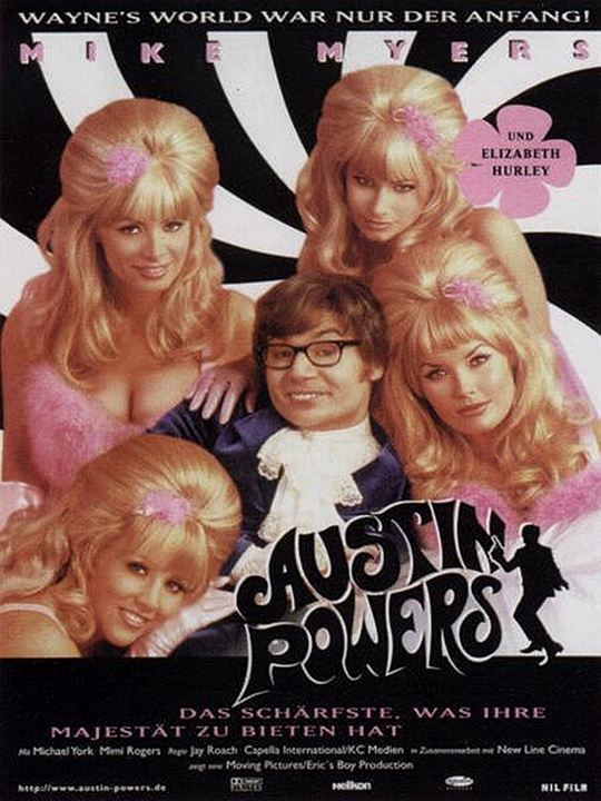 Austin Powers – Das schärfste, was ihre Majestät zu bieten hat : Kinoposter