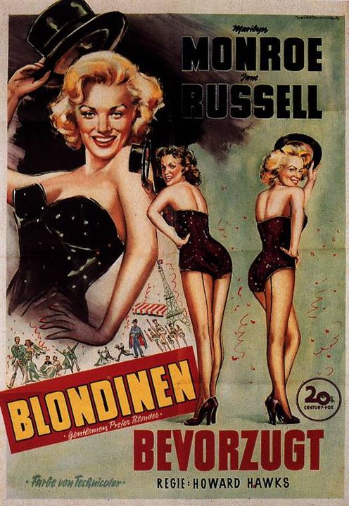 Blondinen bevorzugt : Kinoposter