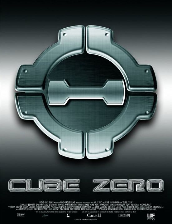 Cube Zero : Kinoposter