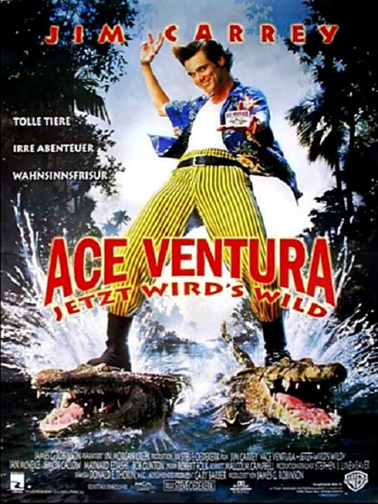 Ace Ventura - Jetzt wird's wild : Kinoposter