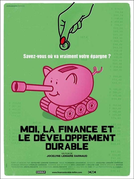 Moi, la finance et le développement durable : Kinoposter