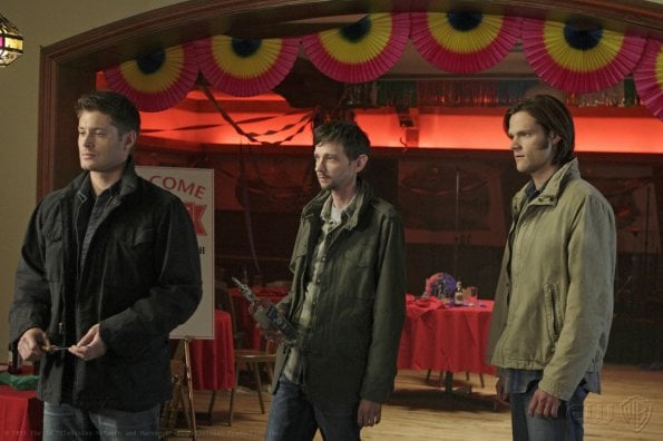 Supernatural : Bild Jensen Ackles, DJ Qualls, Jared Padalecki