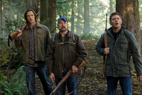 Supernatural : Bild Jensen Ackles, Jim Beaver, Jared Padalecki