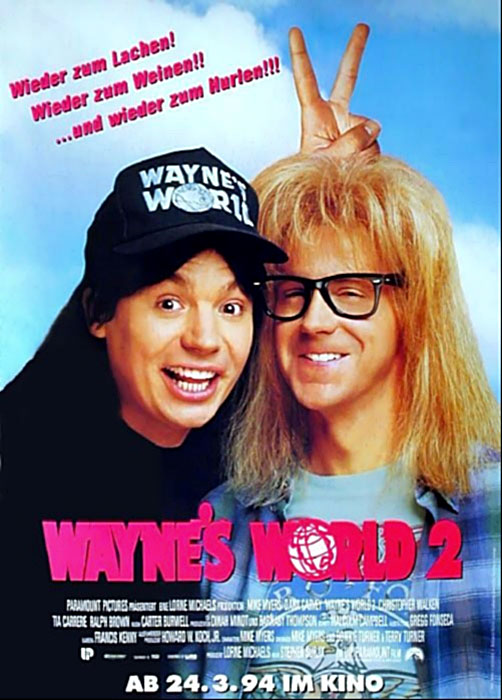 Wayne's World 2 : Kinoposter