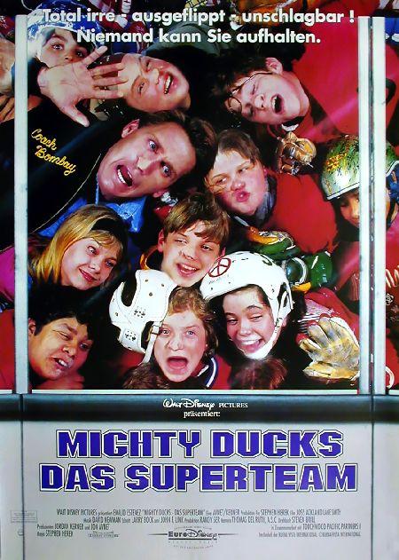 Mighty Ducks - Das Superteam : Kinoposter