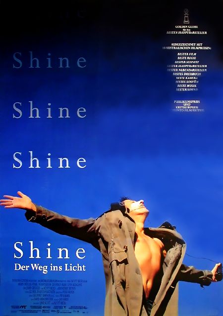 Shine - Der Weg ins Licht : Kinoposter