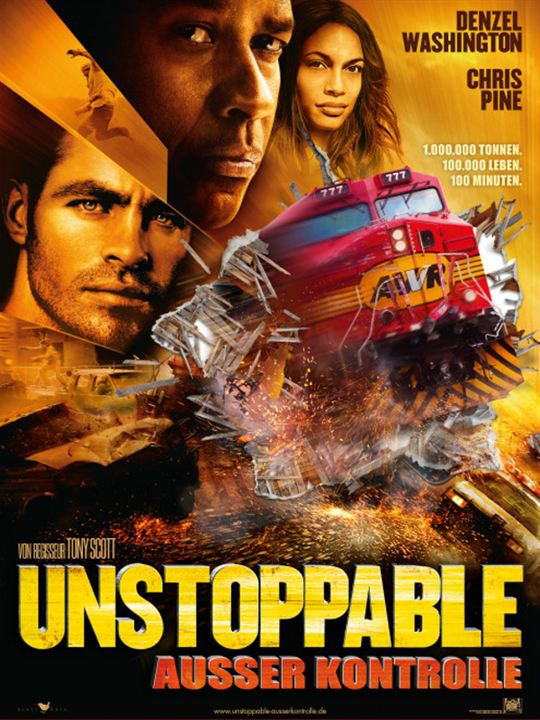Unstoppable - Außer Kontrolle : Kinoposter
