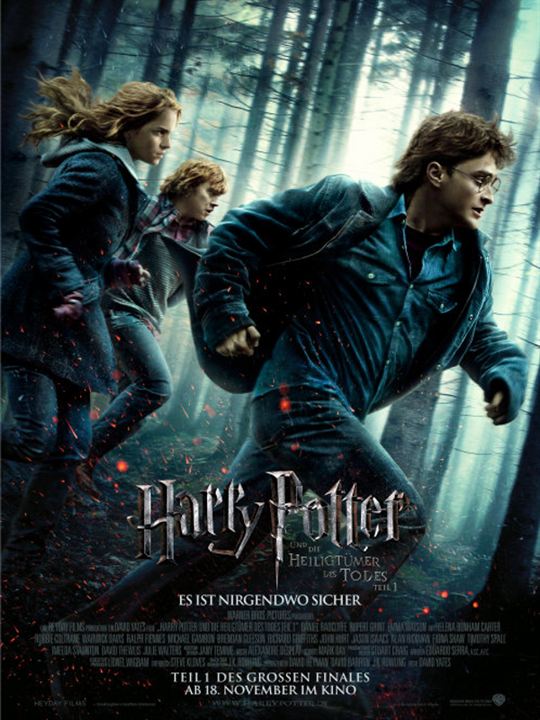 Harry Potter und die Heiligtümer des Todes - Teil 1 : Kinoposter