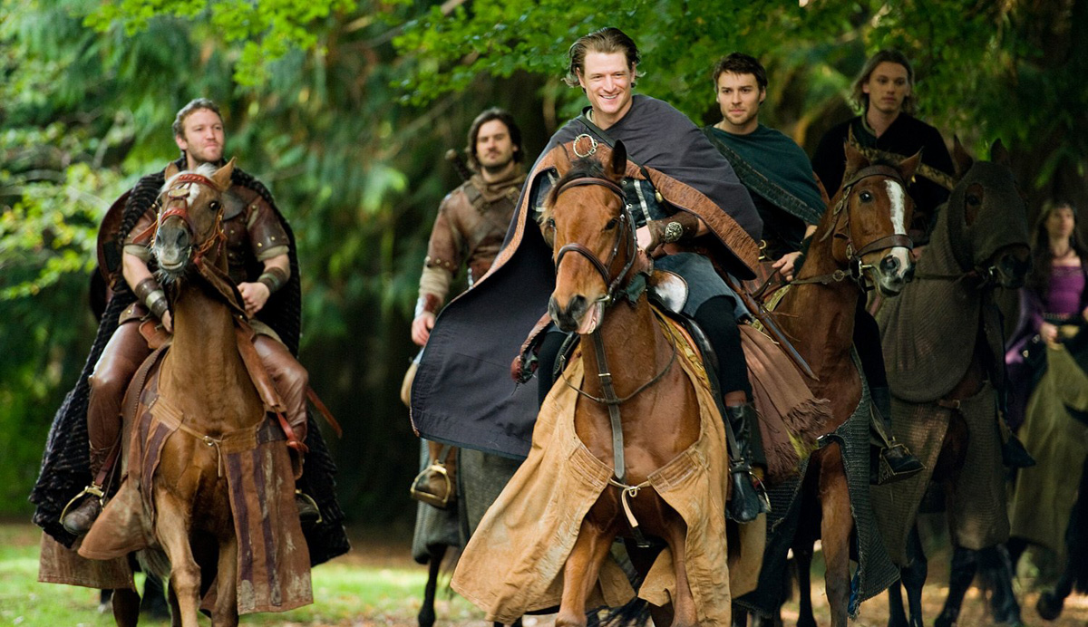 Bild Diarmaid Murtagh, Peter Mooney, Clive Standen, Jamie Campbell Bower, Philip Winchester