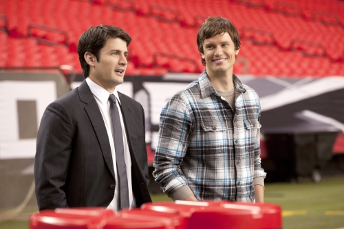 Bild James Lafferty, Steven Howell