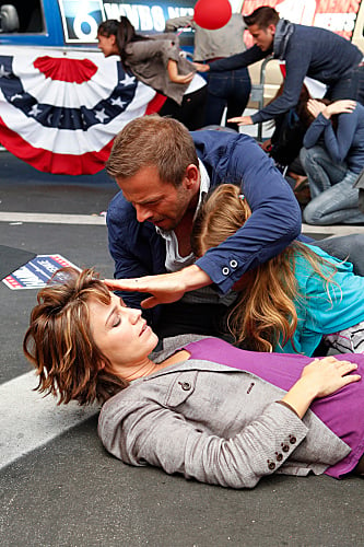 CSI: New York : Bild Anna Belknap, Carmine Giovinazzo, Brooklyn Silzer