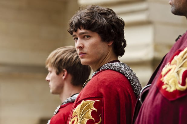 Merlin - Die neuen Abenteuer : Bild Bradley James (II), Alexander Vlahos