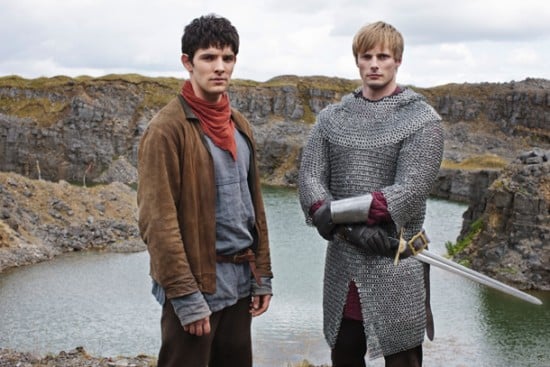 Merlin - Die neuen Abenteuer : Bild Colin Morgan (II), Bradley James (II)