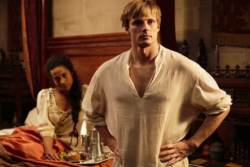 Merlin - Die neuen Abenteuer : Bild Angel Coulby, Bradley James (II)