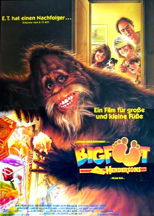 Bigfoot und die Hendersons : Kinoposter